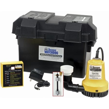 Glentronics Glentronics BWE Emergency Battery Back Up Sump Pump 128772